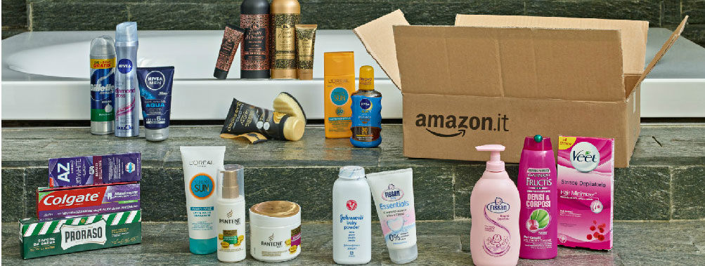 Amazon Beauty parte da 15mila cosmetici