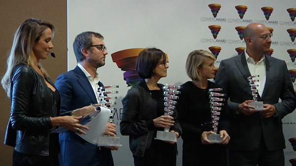 CosmeticAward a L’Oréal, Artsana e Landoll