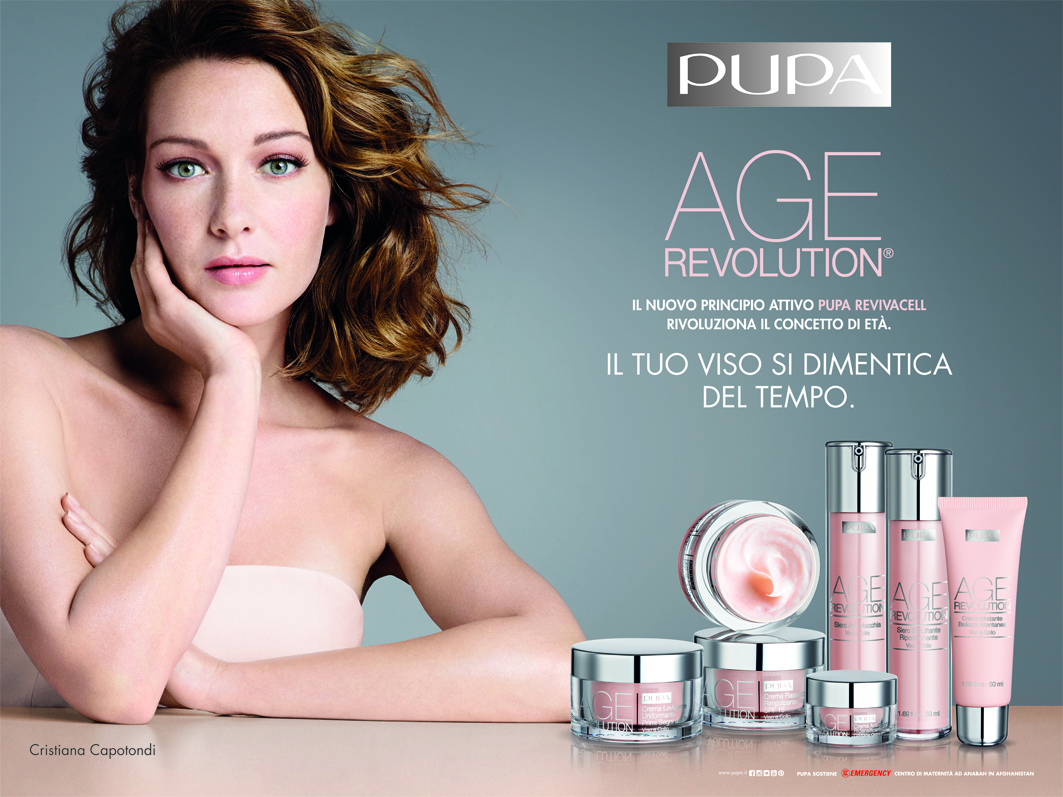 Cristiana Capotondi nuova testimonial di Pupa