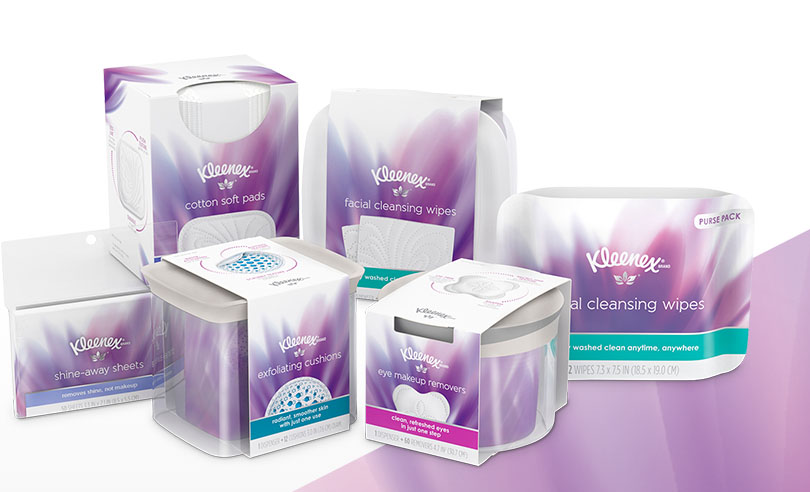 Kleenex amplia l’offerta con lo skincare