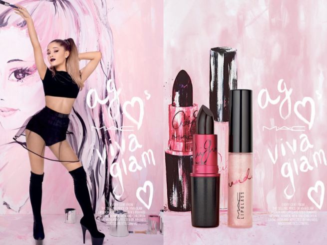 Mac Cosmetics arruola Ariana Grande