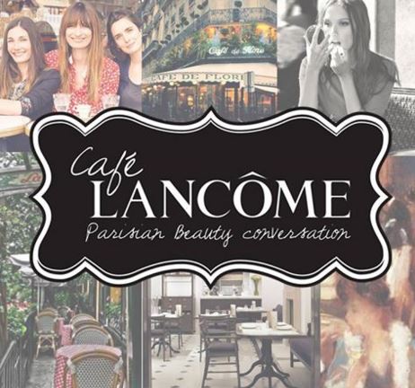 Café Lancôme promosso su Facebook