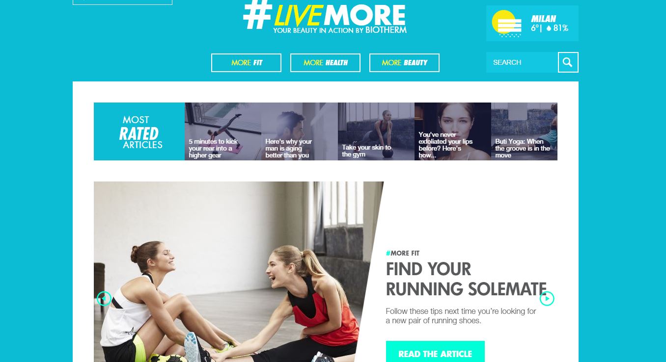 Biotherm diventa più digital e lifestyle