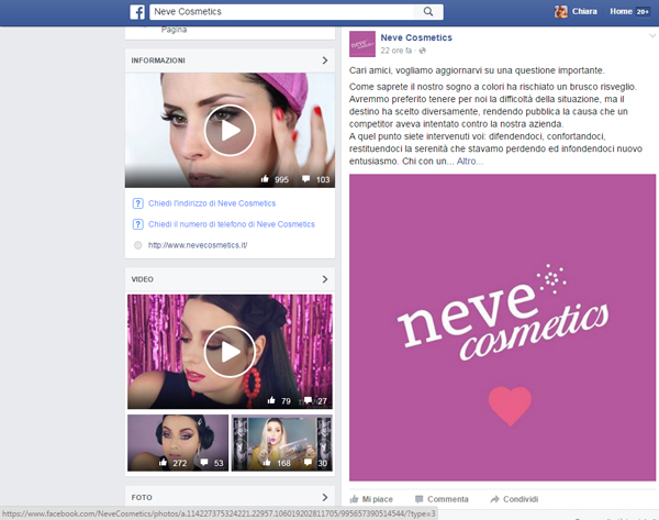 Nivea fa accordo con Neve Cosmetics