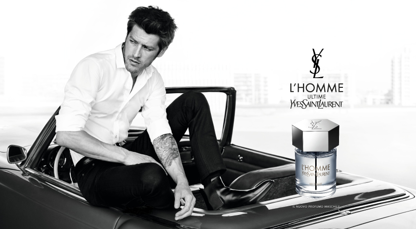 Woolston ancora testimonial di YSL Perfume