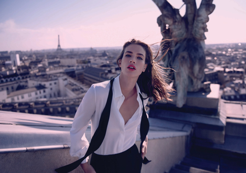 Crista Cober volto di Mon Paris