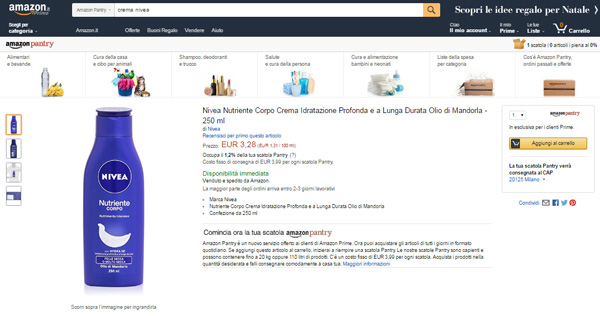 Amazon, arrivano le ‘box risparmio’ con il beauty