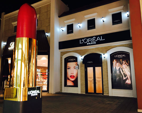 L’Oréal Paris apre store a Valmontone Outlet
