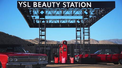 Ysl Beauté e Tmall insieme nel deserto della California