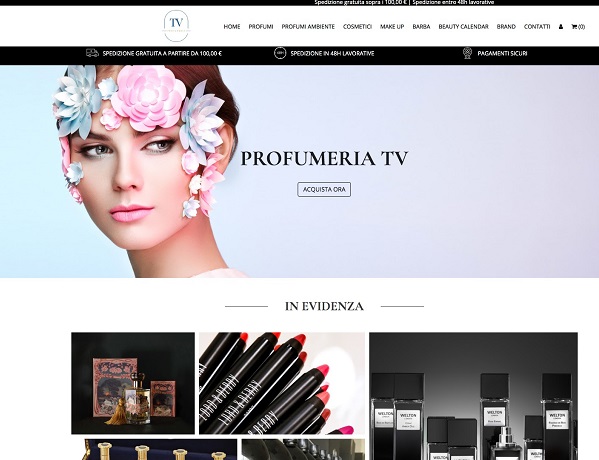 Blue Vision Beauty lancia Profumeriatv.it