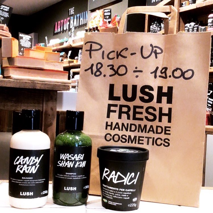 Lush rivede la shopping experience