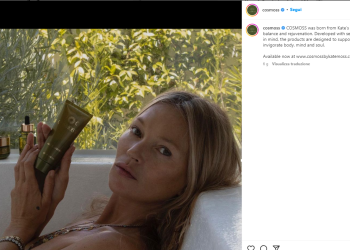 Kate Moss si prepara al debutto del suo brand Cosmoss