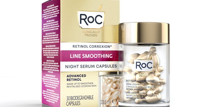 RoC Skincare, nuovo Siero Notte in Capsule