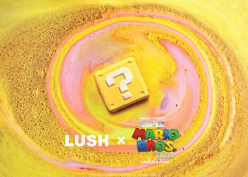 Lush con Nintendo + Illumination in occasione del film di Super Mario Bros