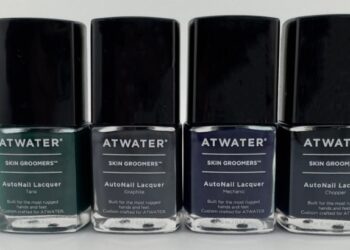 Il brand maschile Atwater entra nella categoria degli smalti per unghie