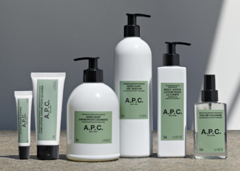 Il brand fashion A.P.C. debutta con una linea di cosmetica