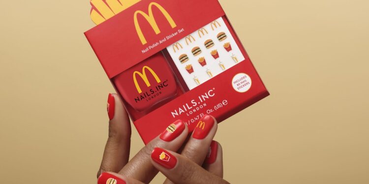 McDonald’s lancia lo smalto in Limited edition con Nails.Inc