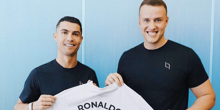 Cristiano Ronaldo entra in Bioniq. Valutazione totale sale a 82 mln di dollari