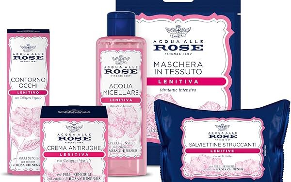 Acqua alle Rose debutta con una gamma skincare completa