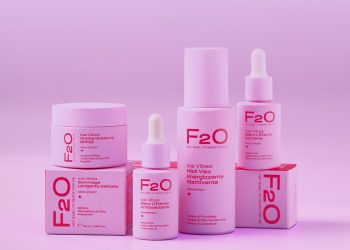 Fabiana Filippi debutta nella cosmetica con la linea skincare F2O