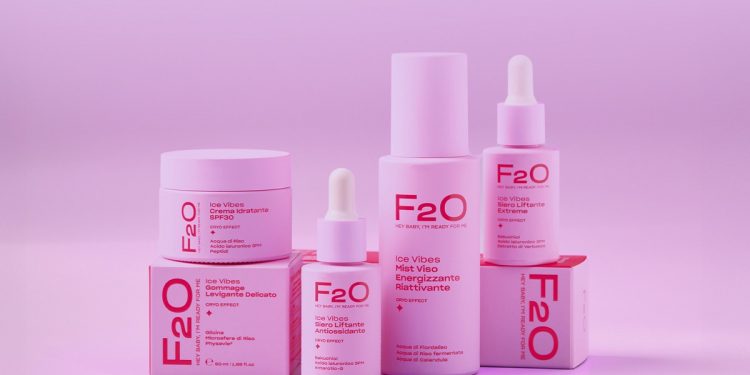 Fabiana Filippi debutta nella cosmetica con la linea skincare F2O