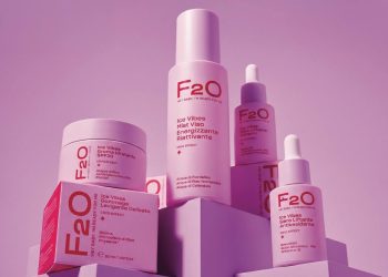 Dal digitale al retail: F2O Beauty fa il suo ingresso in profumeria, farmacia ed erboristeria